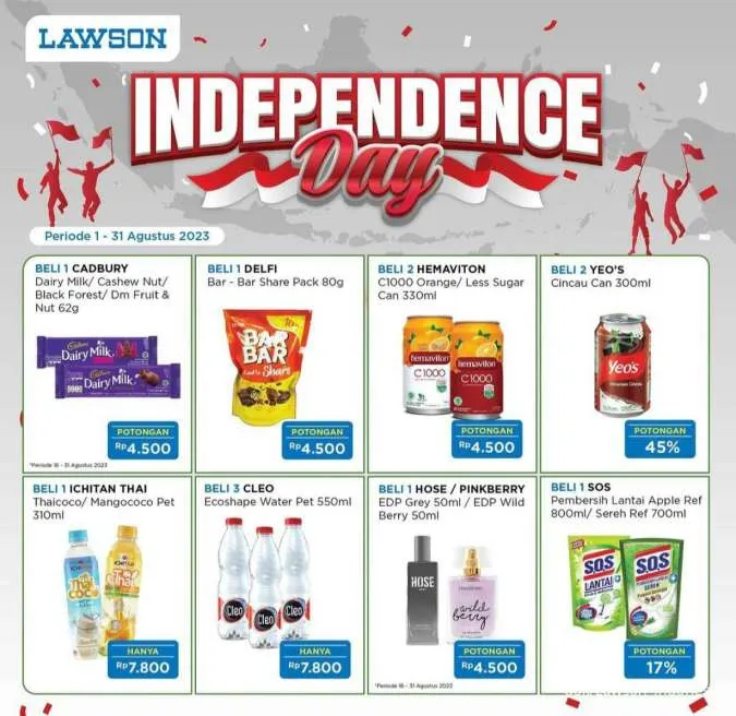 Promo Lawson Independence Day