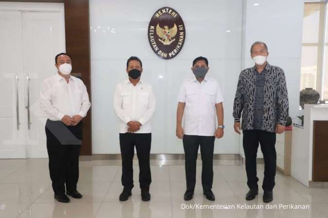 Menteri Trenggono Ajak Asosiasi Gelar Pameran Ikan Hias Skala Internasional