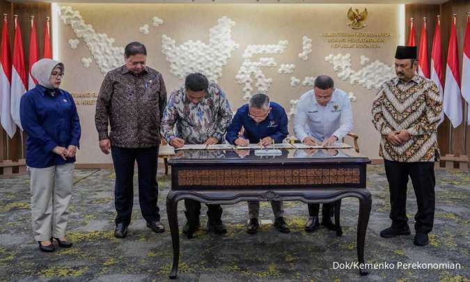 Perkuat Ekosistem Data KEK, Pemerintah Teken MoU Bersama BPS dan HKI