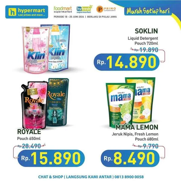 Promo Hypermart Hyper Diskon Weekday Periode 18-20 Juni 2024