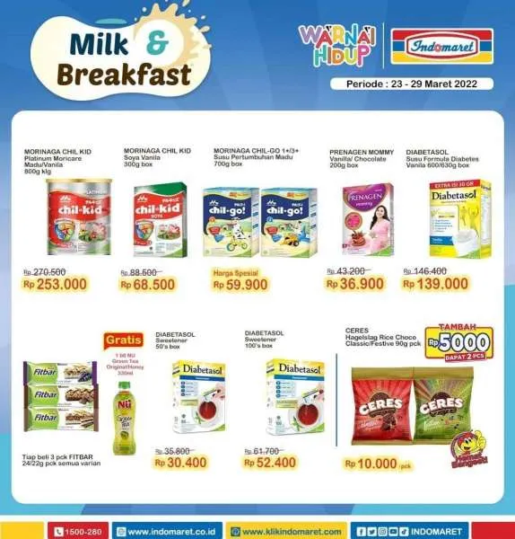 Promo Indomaret Super Hemat Periode 23-29 Maret 2022