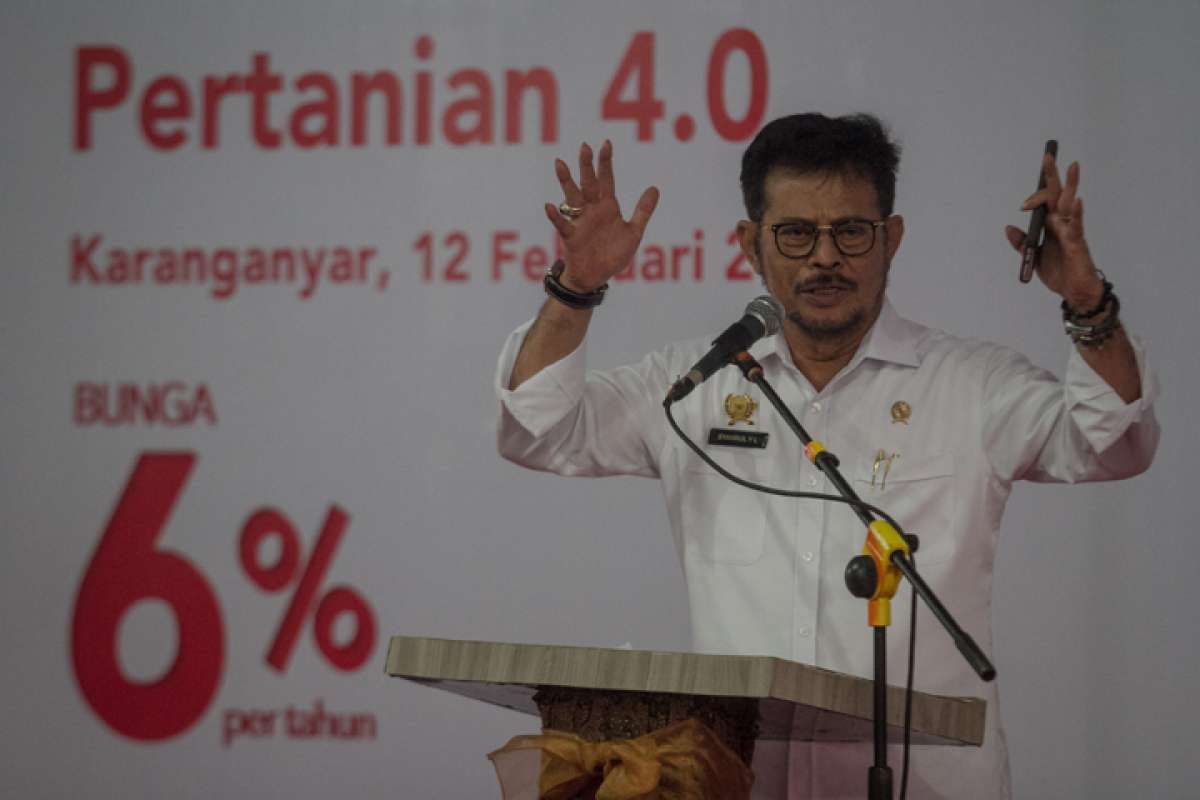 Mentan: BPN di Bidang Pangan, Sedangkan Kami Fokus di Pertanian
