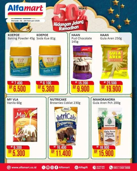 Promo Alfamart Jelang Ramadan Periode 16-28 Februari 2025