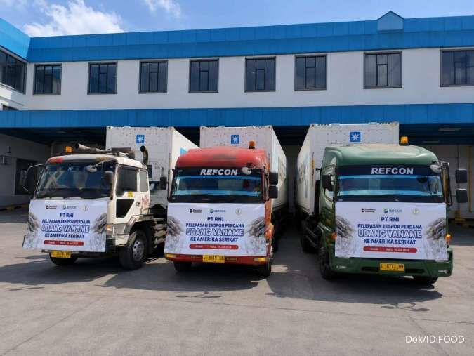 ID FOOD Lepas Ekspor Perdana Udang Vaname ke AS, Targetkan Nilai Rp 218,5 Miliar