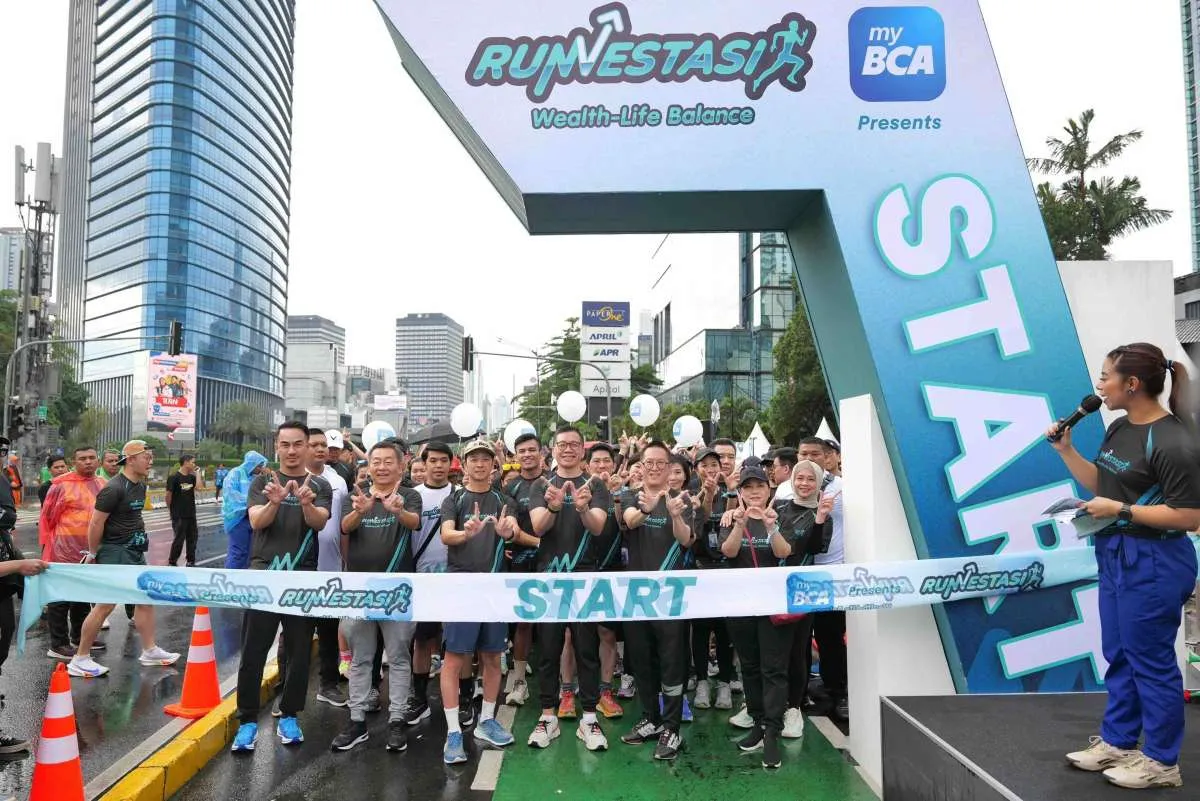 Runvestasi2024 Dimulai! Direksi BCA hingga Joe Taslim Serukan Wealth-Life Balance