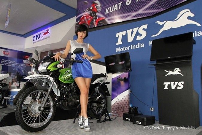 Genjot ekspor, penjualan motor TVS naik 26,09%