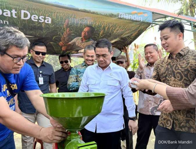 Bank Mandiri Perkuat Ekonomi Desa Melalui Budidaya Sorgum di Kabupaten Bogor