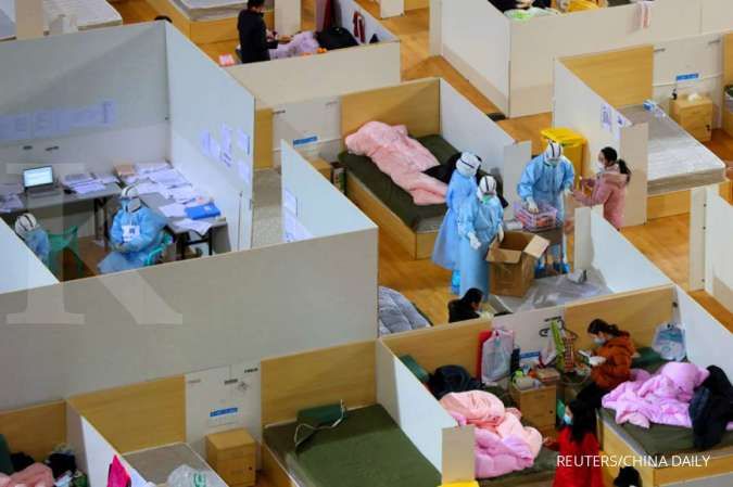Belajar dari China, Iran bangun rumah sakit darurat di pusat perbelanjaan