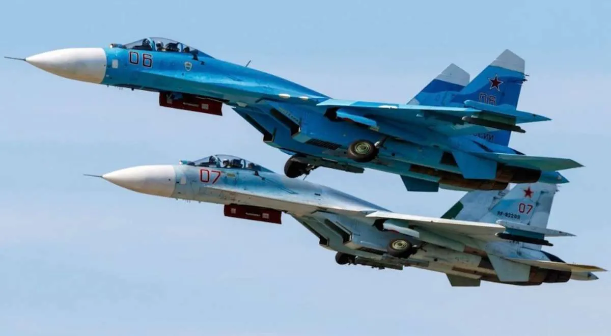 Sukhoi Rusia sibuk adang pesawat tempur AS di Laut Hitam dan Laut Baltik