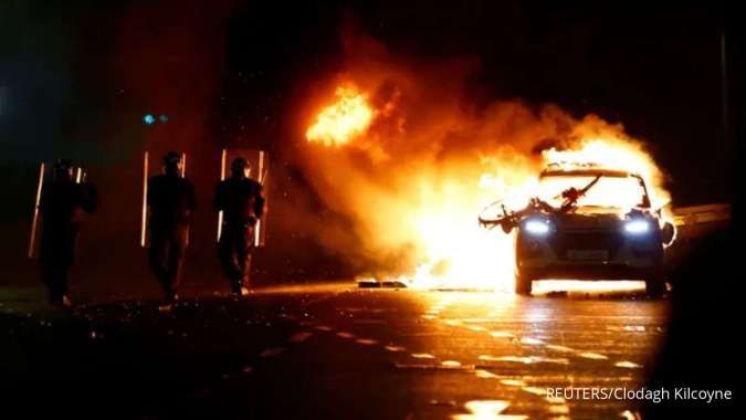 Penusukan Picu Kerusuhan Besar di Ibukota Irlandia, Ini Imbauan KBRI London bagi WNI