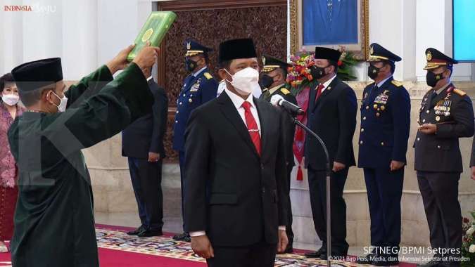 Jokowi lantik Mayjen Suharyanto jadi Kepala BNPB 