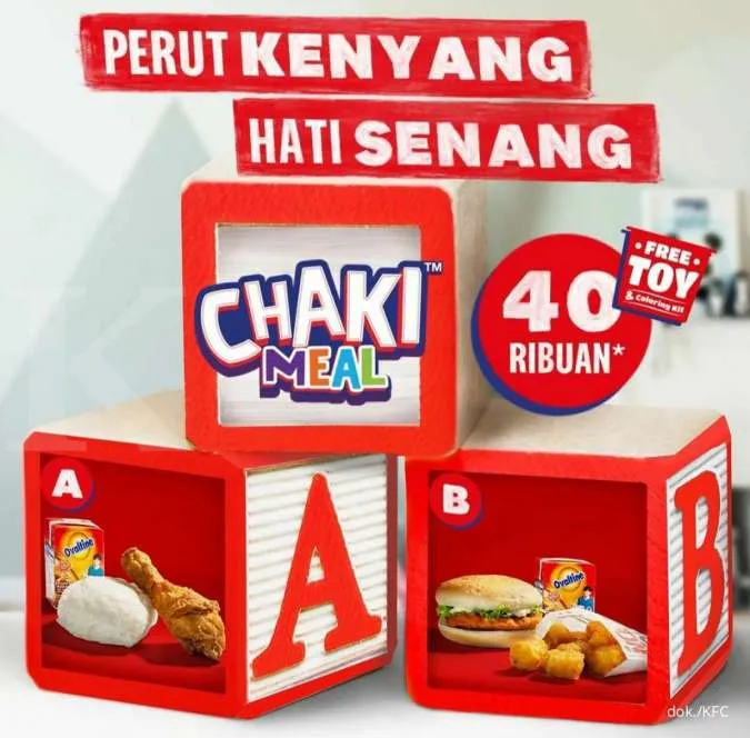 Promo KFC Chaki Kids Meals