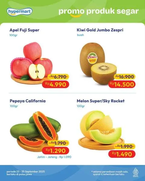 Promo Hypermart Hyper Diskon Weekday Periode 23-25 September 2025