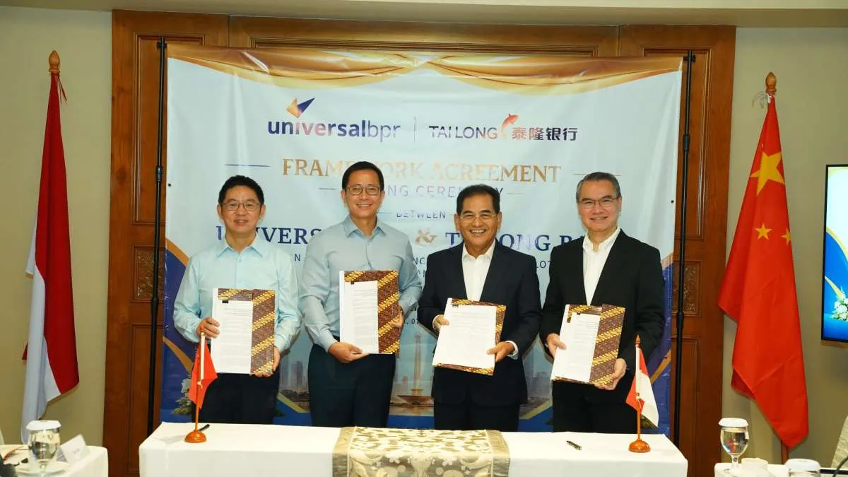 Universal BPR Gandeng Tailong Bank, Kembangkan Pembiayaan Mikro