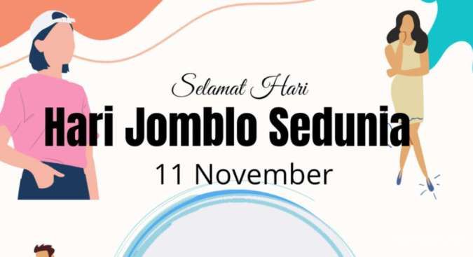 10 Twibbon Hari Jomblo Sedunia 2023 yang Diperingati 11 November 