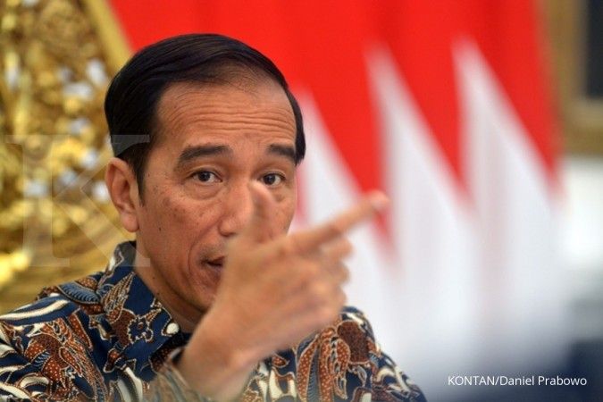 Jokowi ngemall bareng cucu