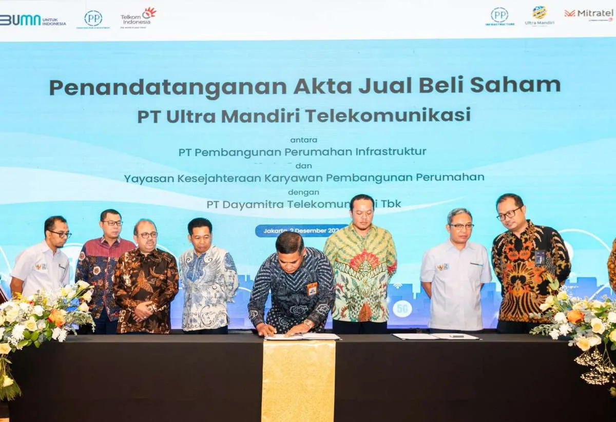 Kejar Target Rp 1 Triliun Tahun Ini, PTPP Divestasi Anak Usaha ke MTEL