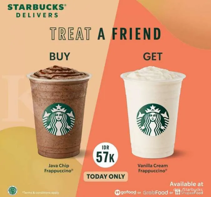 Promo Starbucks Khusus Tiap hari Kamis