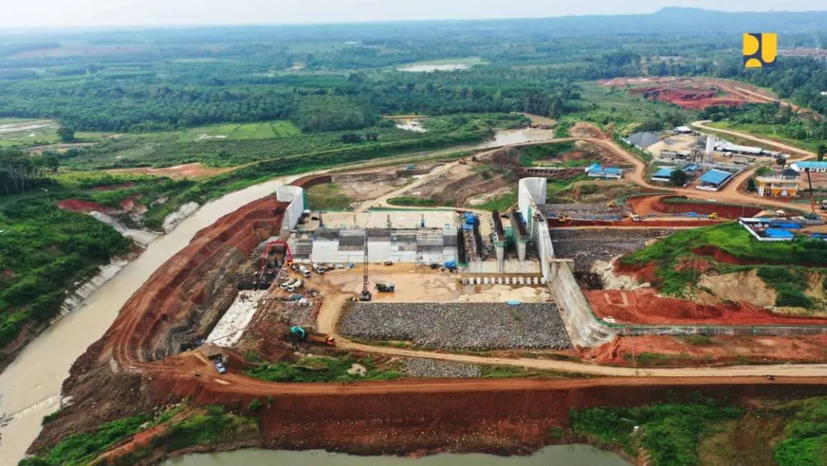 Bendungan Margatiga di Provinsi Lampung ditargetkan rampung akhir 2021