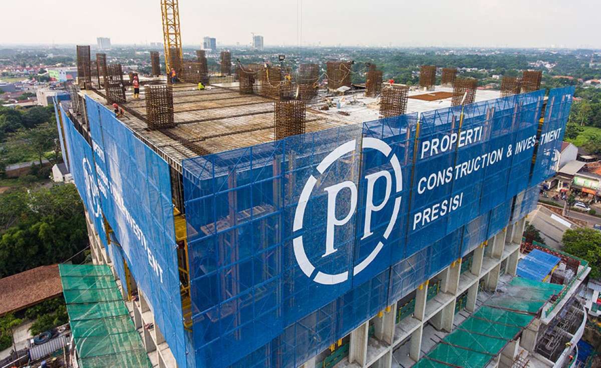 PT PP Tbk (PTPP) Ingin Kontribusi Hingga 10% dari PT PP Properti Tbk (PPRO)