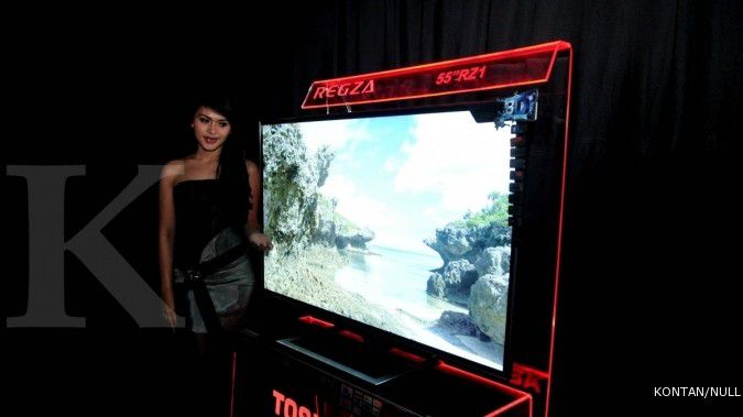 Tahun depan, Toshiba target jual 1 juta televisi