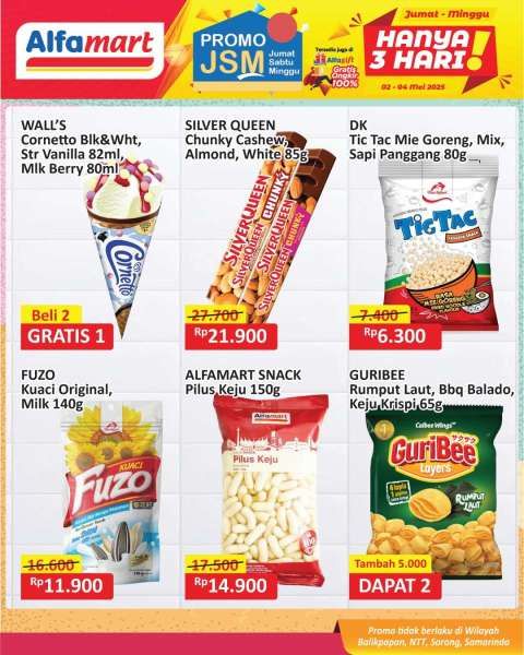 Promo JSM Alfamart 2-4 Mei 2025