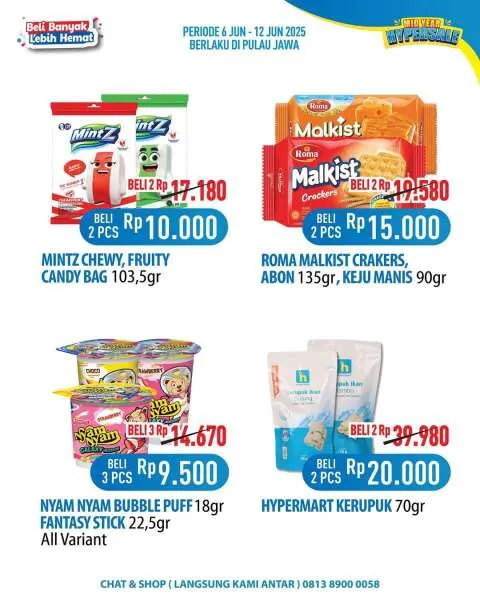Promo Hypermart Beli Banyak Lebih Hemat Periode 6-12 Juni 2025