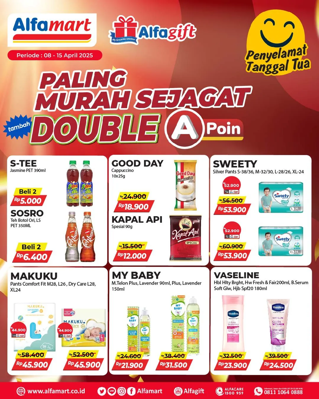 Promo Alfamart Paling Murah Sejagat Periode 8-15 April 2025