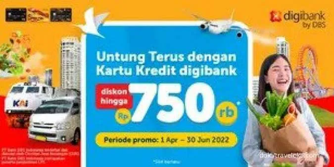 Promo Kartu Kredit Digibank, Diskon Semua Produk Traveloka Hingga Rp ...