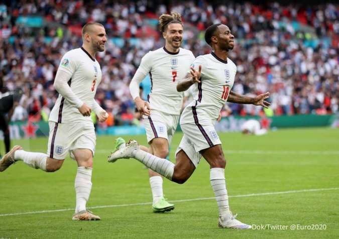 Hasil Euro 2020 di babak 16 besar: Inggris libas Jerman, Ukraina raih perempat final