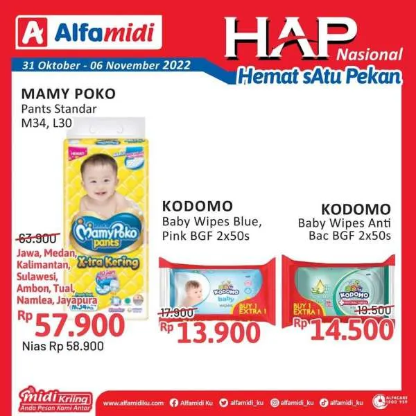 Promo Alfamdi Hemat Satu Pekan Periode 31 Oktober-6 November 2022