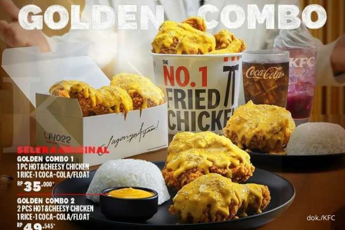 Promo KFC 2022, Eksplor Rasa di Paket Golden Combo Hingga Very Berry Float Rp 9.091