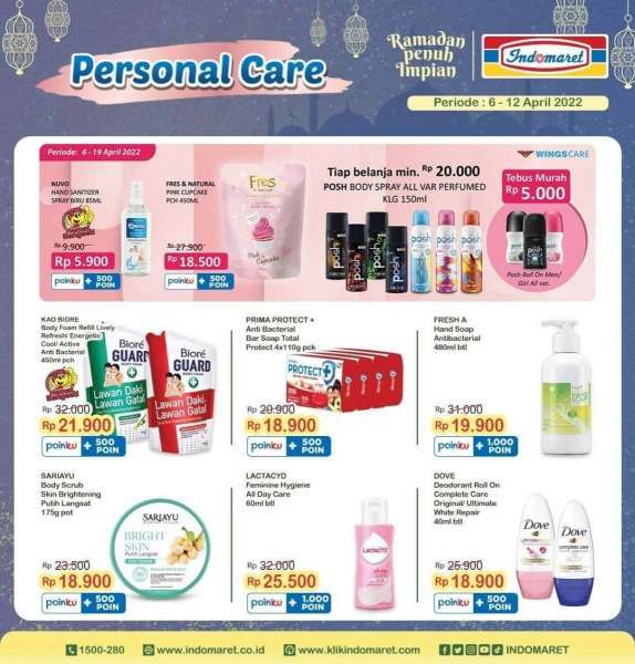 Promo Indomaret Super Hemat Mingguan Terbaru 6-12 April 2022