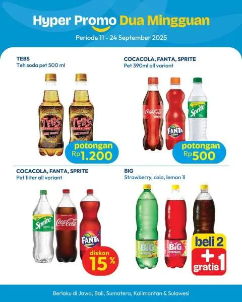 Promo Hypermart Dua Mingguan Periode 11-24 September 2025