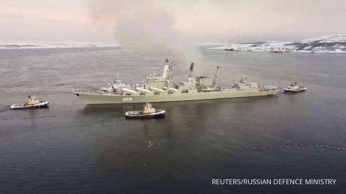 Kapal Perang Rusia Rusak Parah, Ukraina Klaim Akibat Serangan Rudal Neptunus