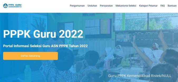 pengumuman PPPK Guru 2022