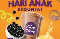 Promo Chatime Spesial Hari Anak Sedunia, Berlaku 17-20 November 2025