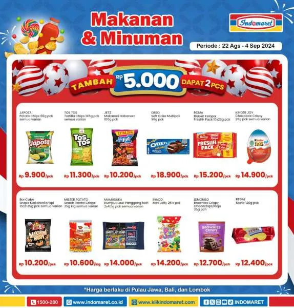 Promo Indomaret Super Hemat Periode 22 Agustus-4 September 2024