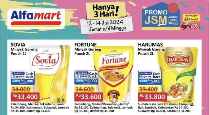 Katalog Promo JSM Alfamart Terbaru Hanya 3 Hari Periode 12-14 Juli 2024