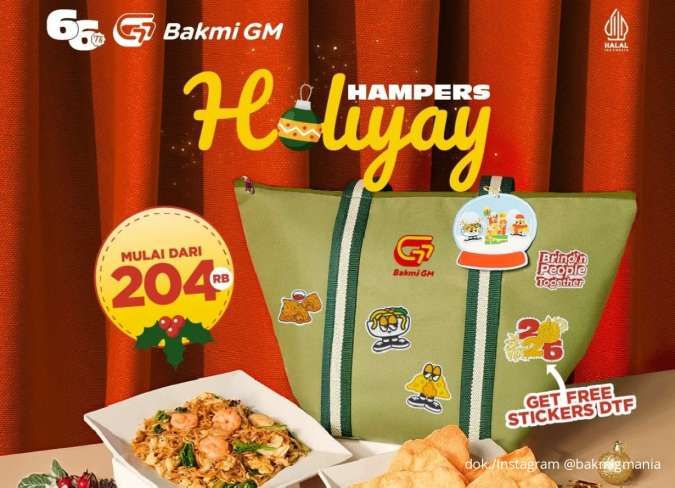 Sambut Liburan dengan Promo Holiyay Bakmi GM Menu Favorit dalam Satu Paket Hemat