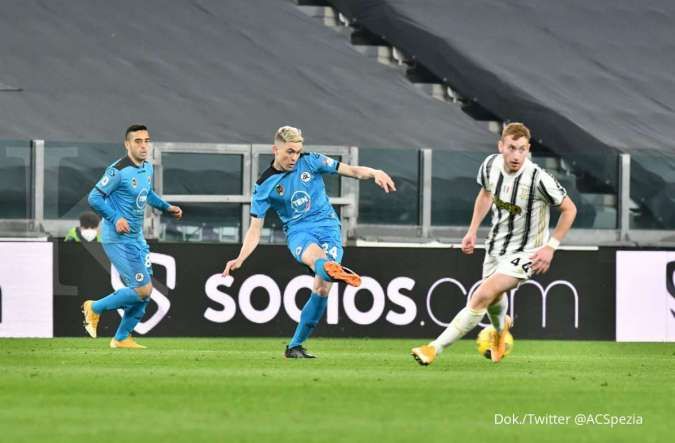 Hasil pertandingan Juventus vs Spezia di Liga Italia Serie A