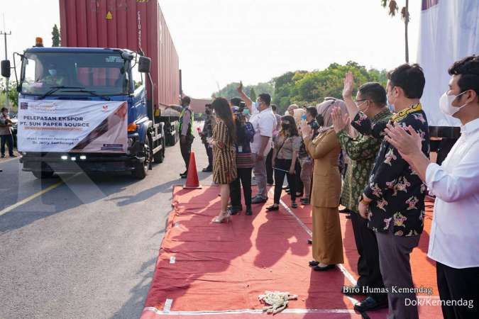 Jaga Pertumbuhan Ekonomi Nasional, Kemendag Lepas Ekspor Produk Tisu
