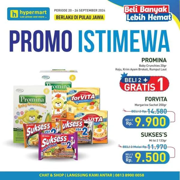 Promo Hypermart Beli Banyak Lebih Hemat Periode 20-26 September 2024