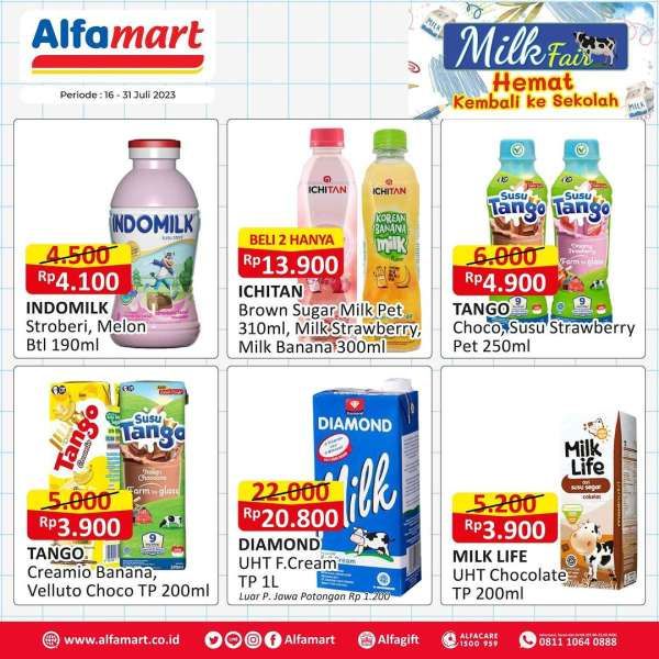 Katalog Harga Promo Alfamart Terbaru 16-31 Juli 2023