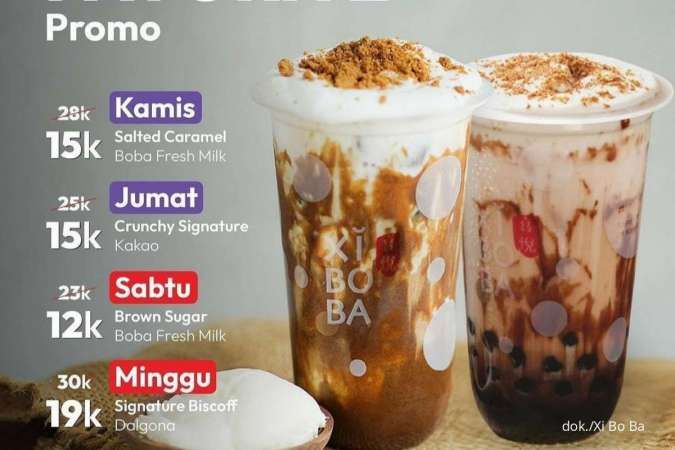 Promo Xiboba 21-24 Juli 2022, Paket Favorit Kamis-Minggu Diskon Mulai Rp 12.000