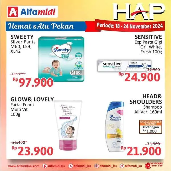 Promo Alfamidi Hemat Satu Pekan Periode 18-24 November 2024