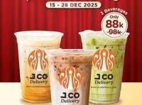 Promo J.CO Terbaru 15-28 Desember 2025, Paket 3 Minuman Lebih Hemat