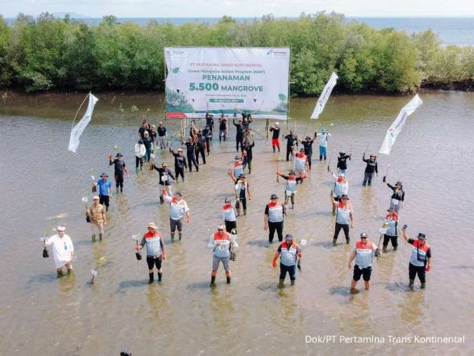 PTK Tanam 5.500 Bibit Mangrove & Resmikan Rumah Pembibitan di Bali, Lindungi Pesisir