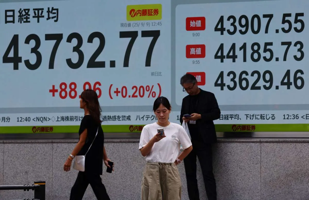 Nikkei Jepang Sentuh Rekor Intraday, Didukung Saham Teknologi dan Keputusan The Fed