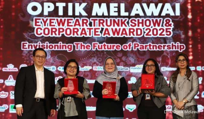 Perkuat Kemitraan, Optik Melawai Gelar Eyewear Trunk Show and Corporate Award 2025